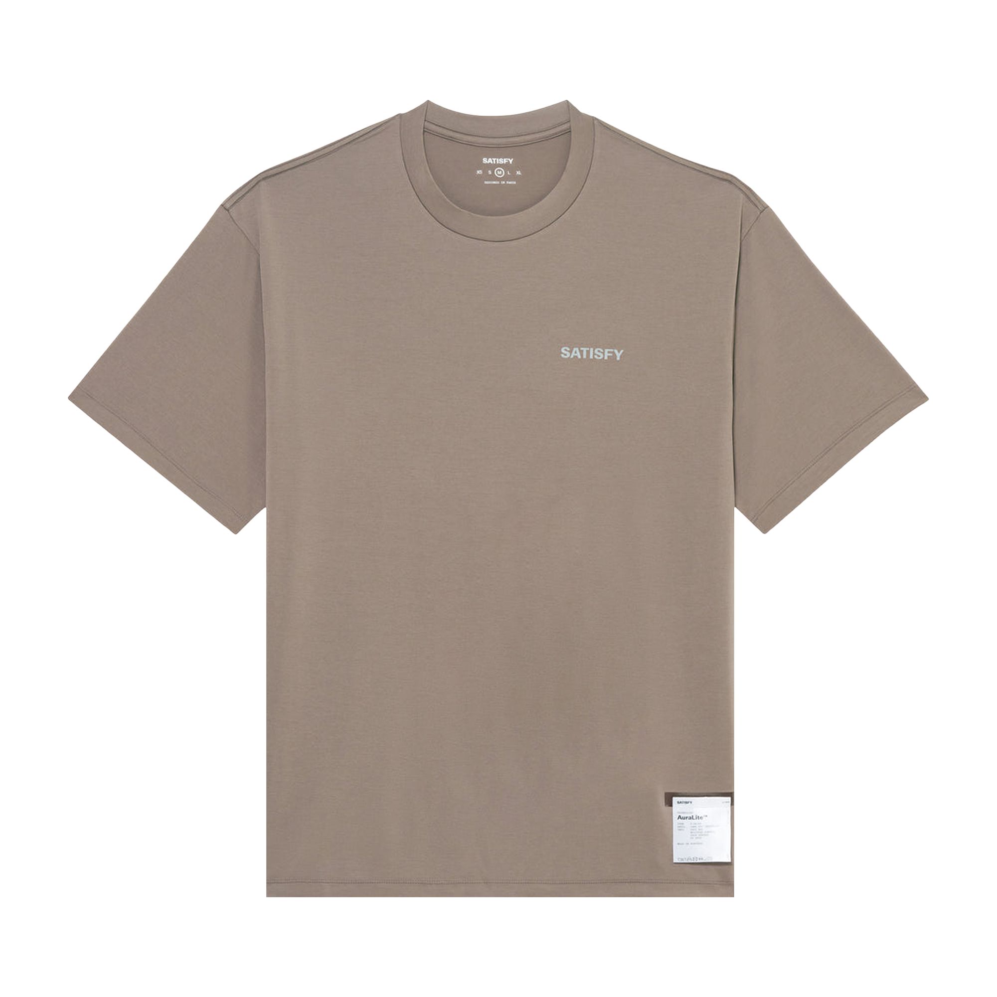 Pre-owned Satisfy Auralite T-shirt 'falcon' | Brown | Men's Size M
