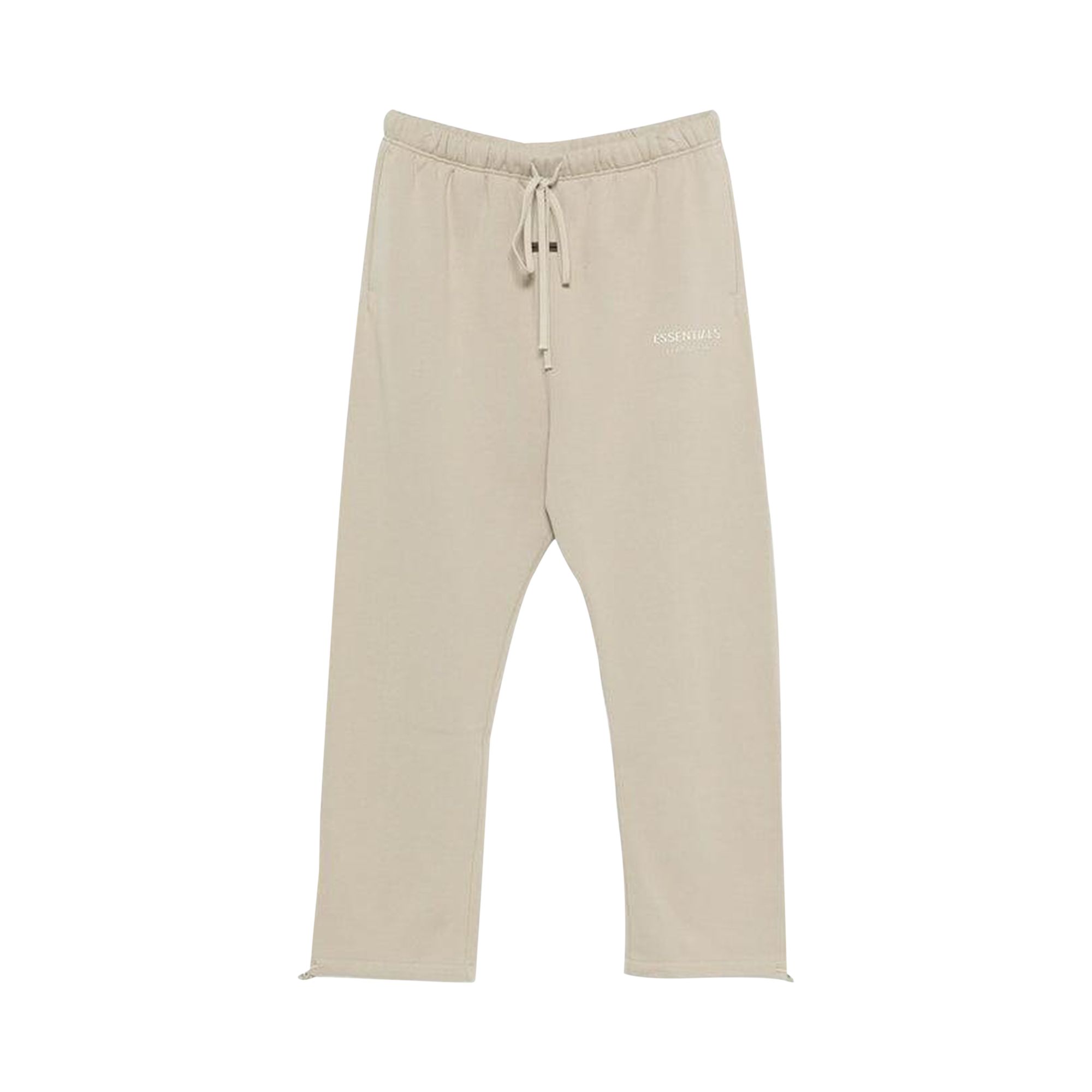 Pre-owned Essentials Fear Of God Oxford Relaxed Trackpants 'abbey Stone' | Tan | Men's Size L In Brown