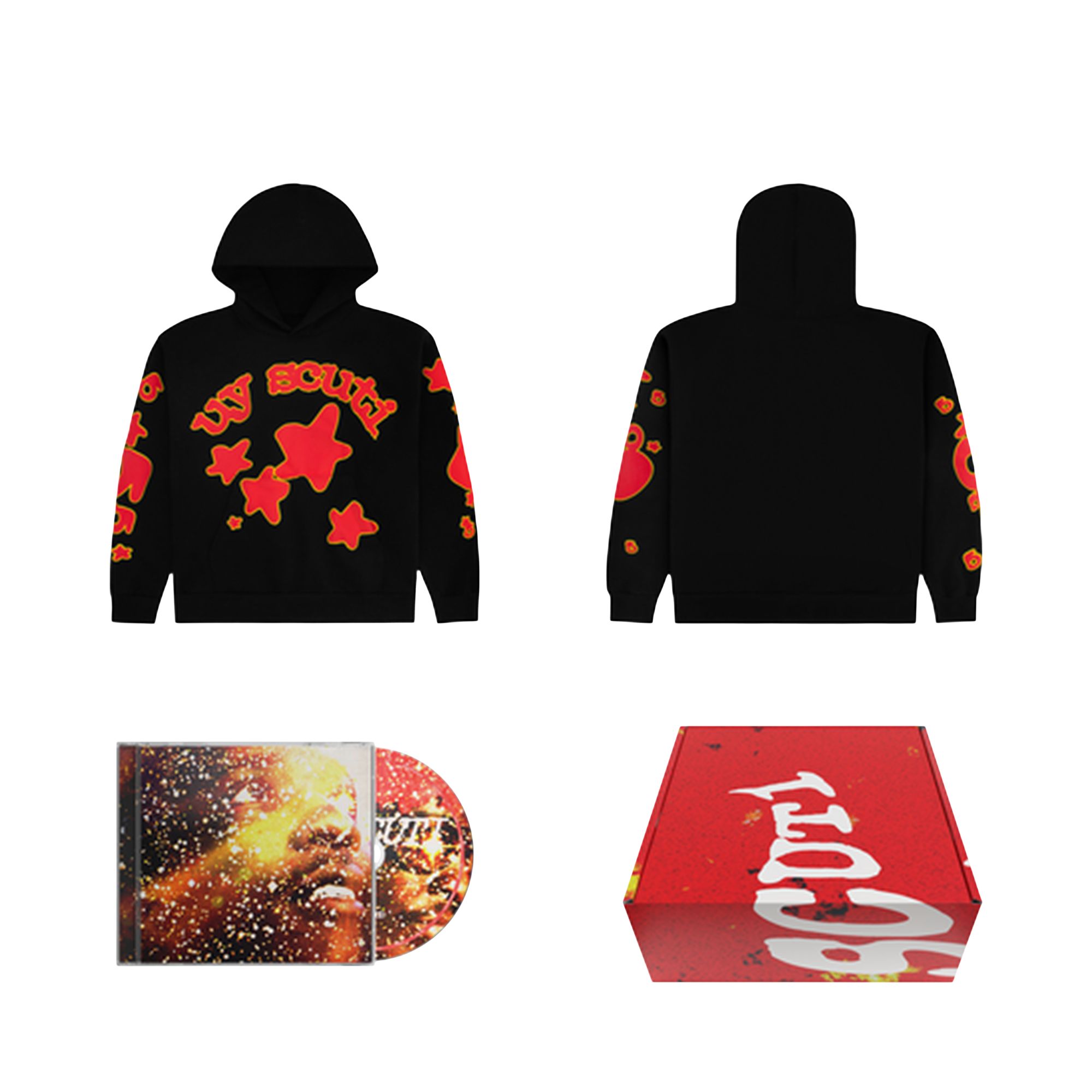 Pre-owned Sp5der X Uy Scuti Box Set 3 'black' | Men's Size L