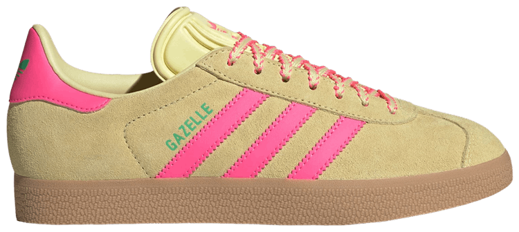 adidas Wmns Gazelle Yellow Lucid Pink