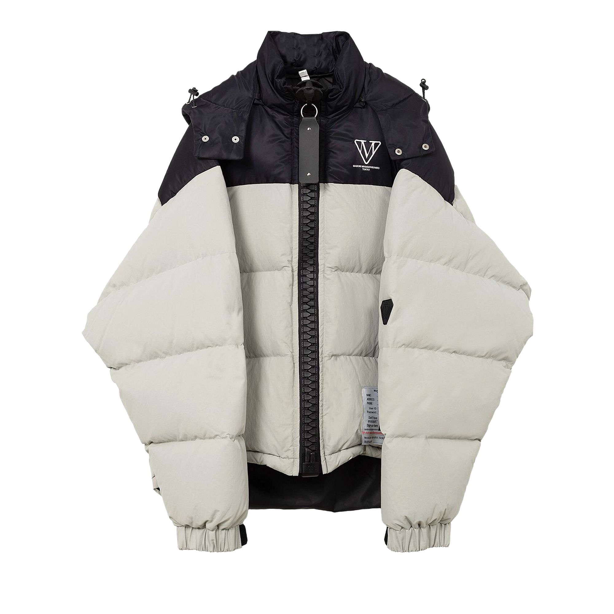 Pre-owned Miharayasuhiro Maison Mihara Yasuhiro Oversized Down Jacket 'grey' | Men's Size 46 In Gray