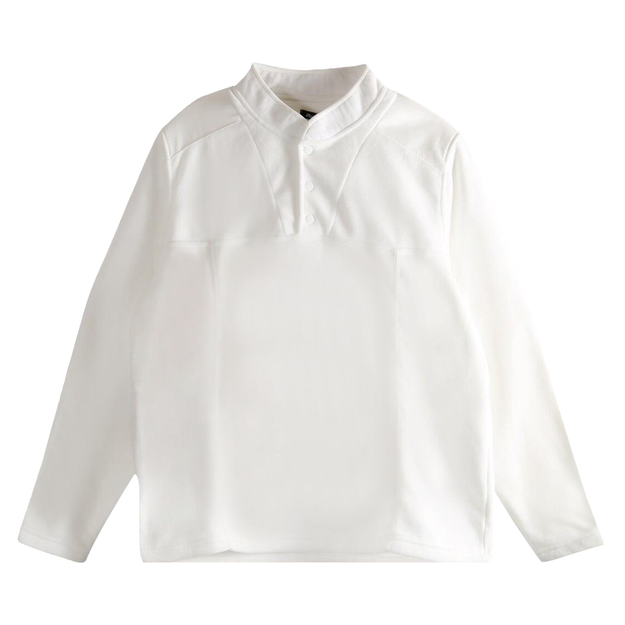 Pre-owned Malbon Colstrip Micro Fleece Sweatshirt 'white' | Men's Size M