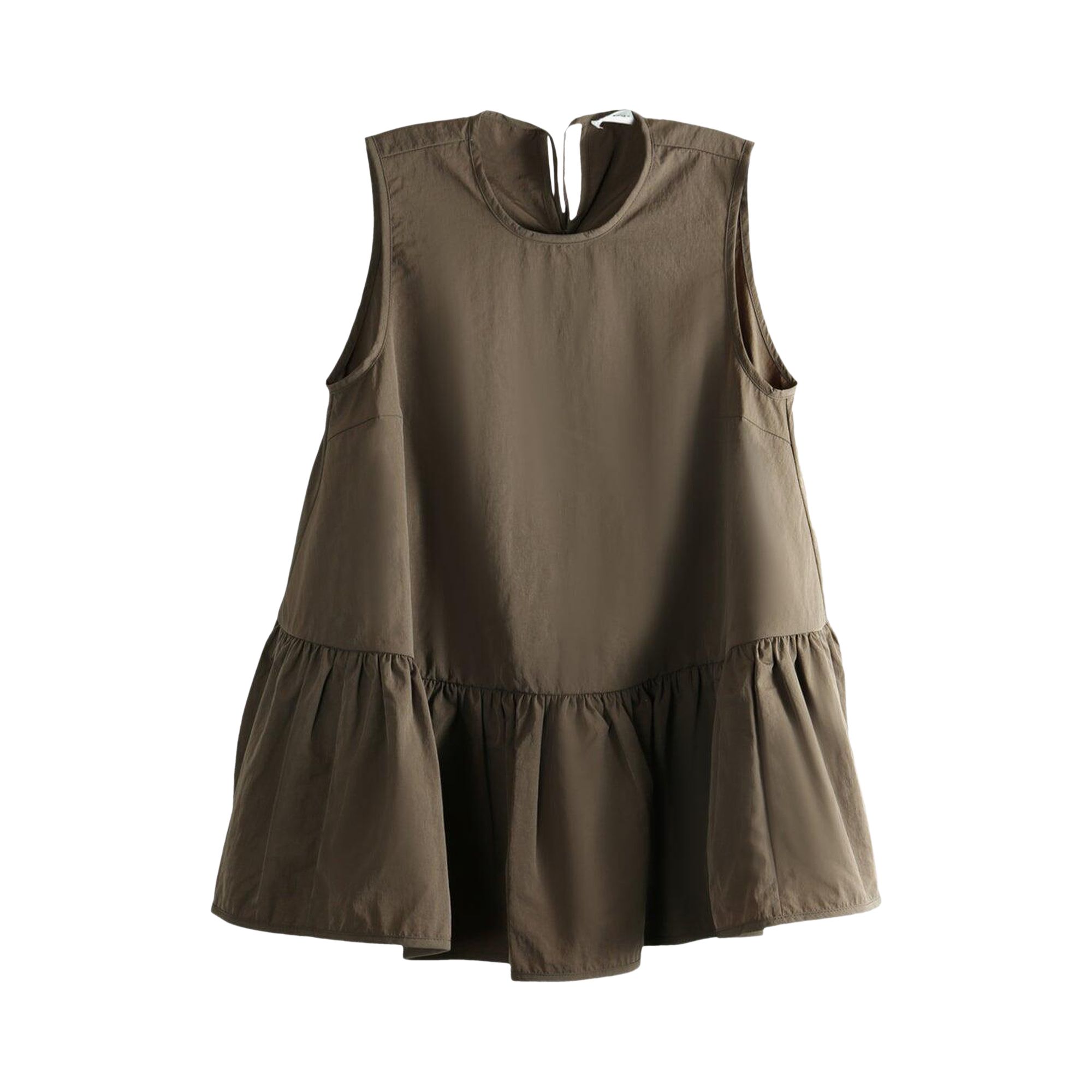 Pre-owned Cecilie Bahnsen Asta Top 'soil Brown' | Women's Size 6