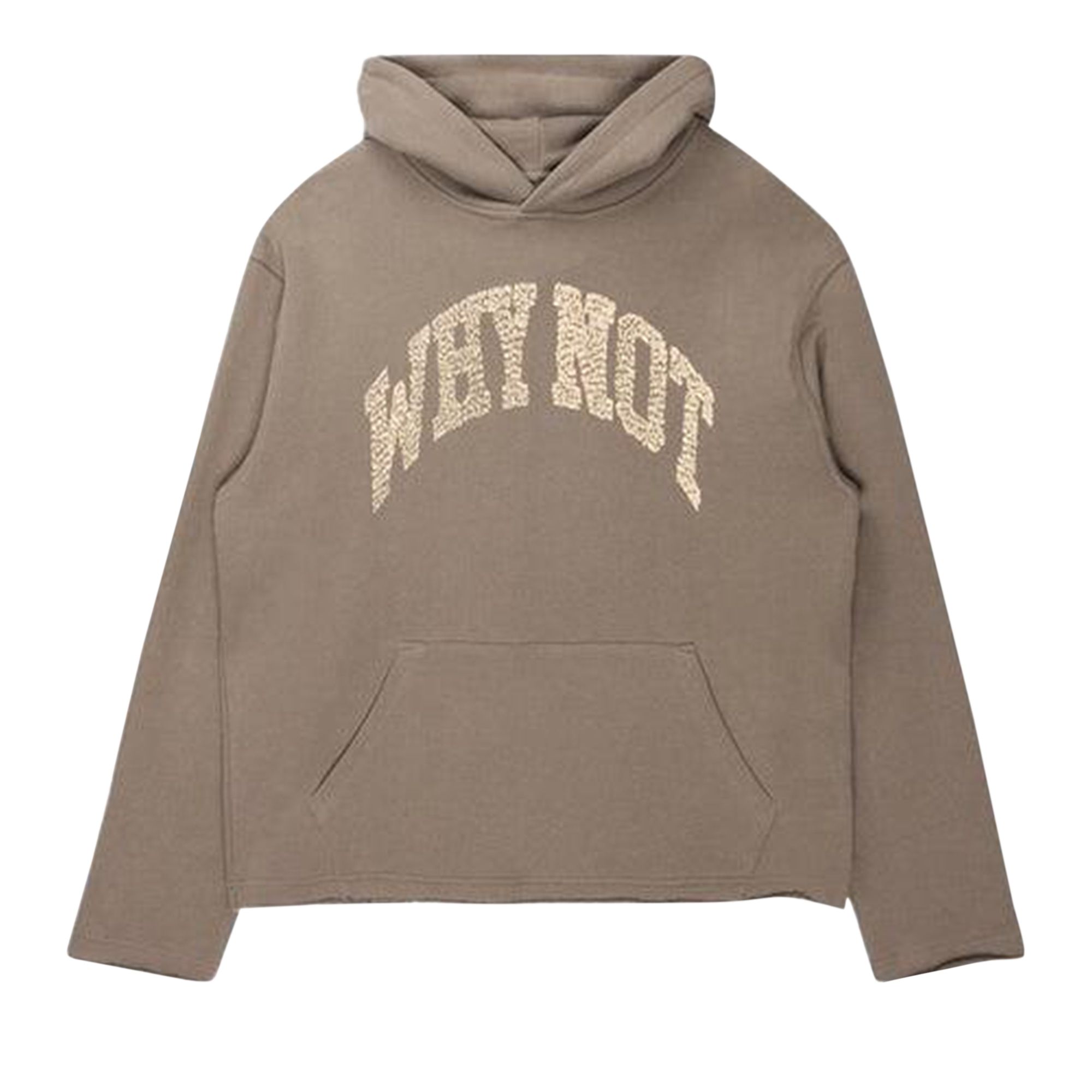 Pre-owned Honor The Gift Why Not Hoodie 'taupe' | Tan | Men's Size M In Brown