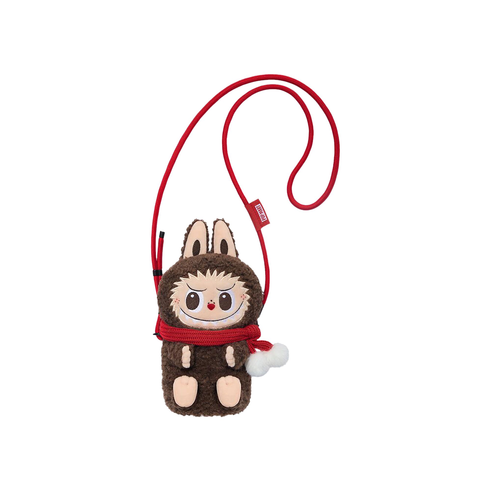 Pre-owned Pop Mart Labubu The Monsters Classic Series Plush Doll Shoulder Bag 'brown' | Men's Size Onesize
