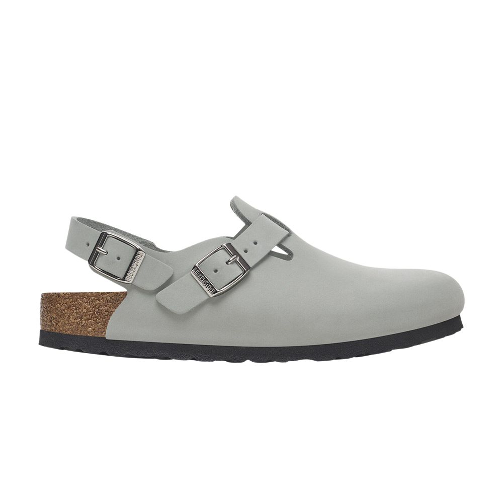 Pre-owned Birkenstock Wmns Tokio Mule 'pure Sage' | Grey | Women's Size 39 In Gray