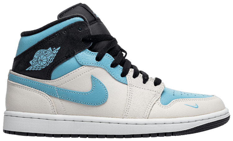 Air Jordan 1 Mid SE Summit White Blue Chill