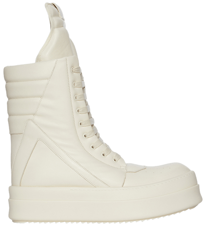 Rick Owens Concordians Mega Geobasket Milk