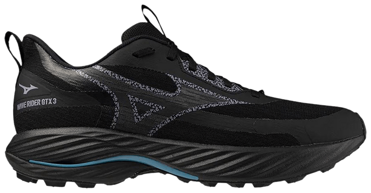 Mizuno Wave Rider GORE TEX 3 Super Wide Black Grey