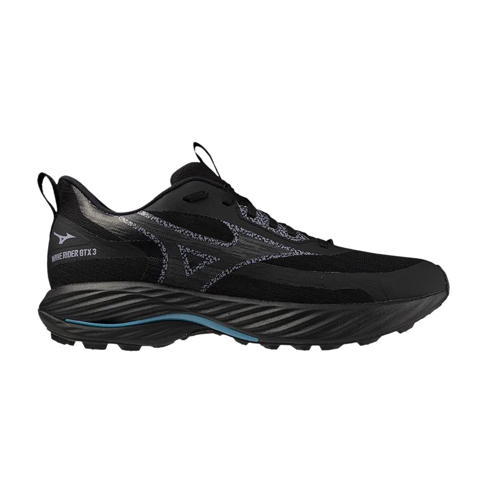 Pre-owned Mizuno Wave Rider Gore-tex 3 Super Wide 'black Grey' | Men's Size 6