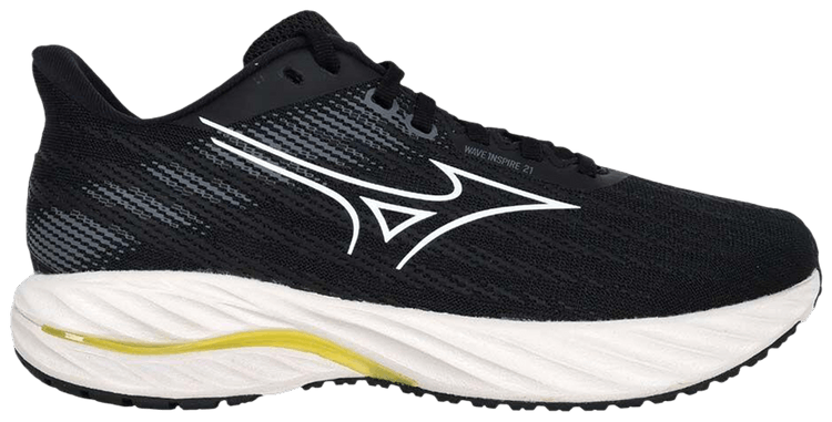 Mizuno Wmns Wave Inspire 21 Super Wide Black White