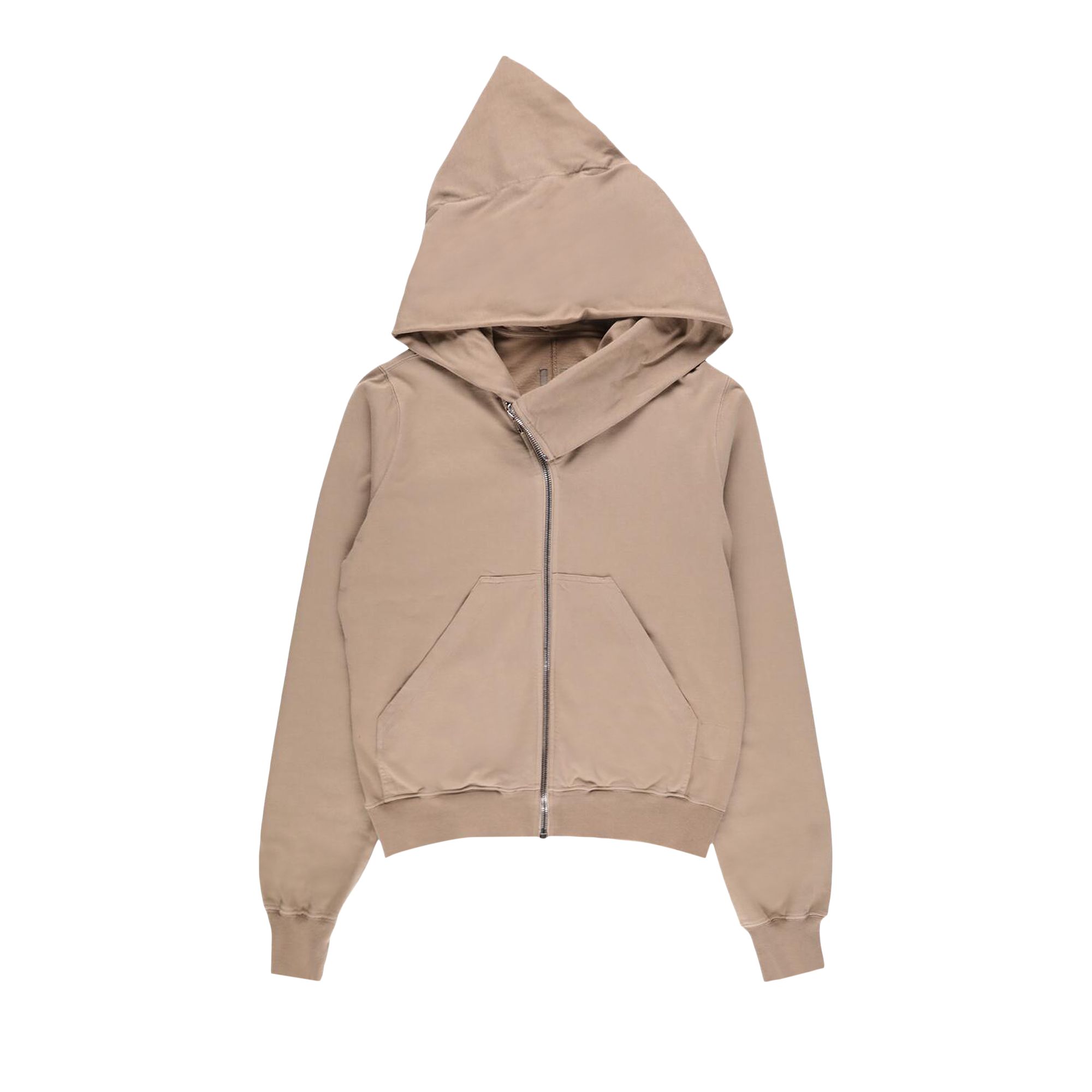 Pre-owned Rick Owens Drkshdw Gimp Hoodie 'dirty Pearl' | Tan | Men's Size L In Brown