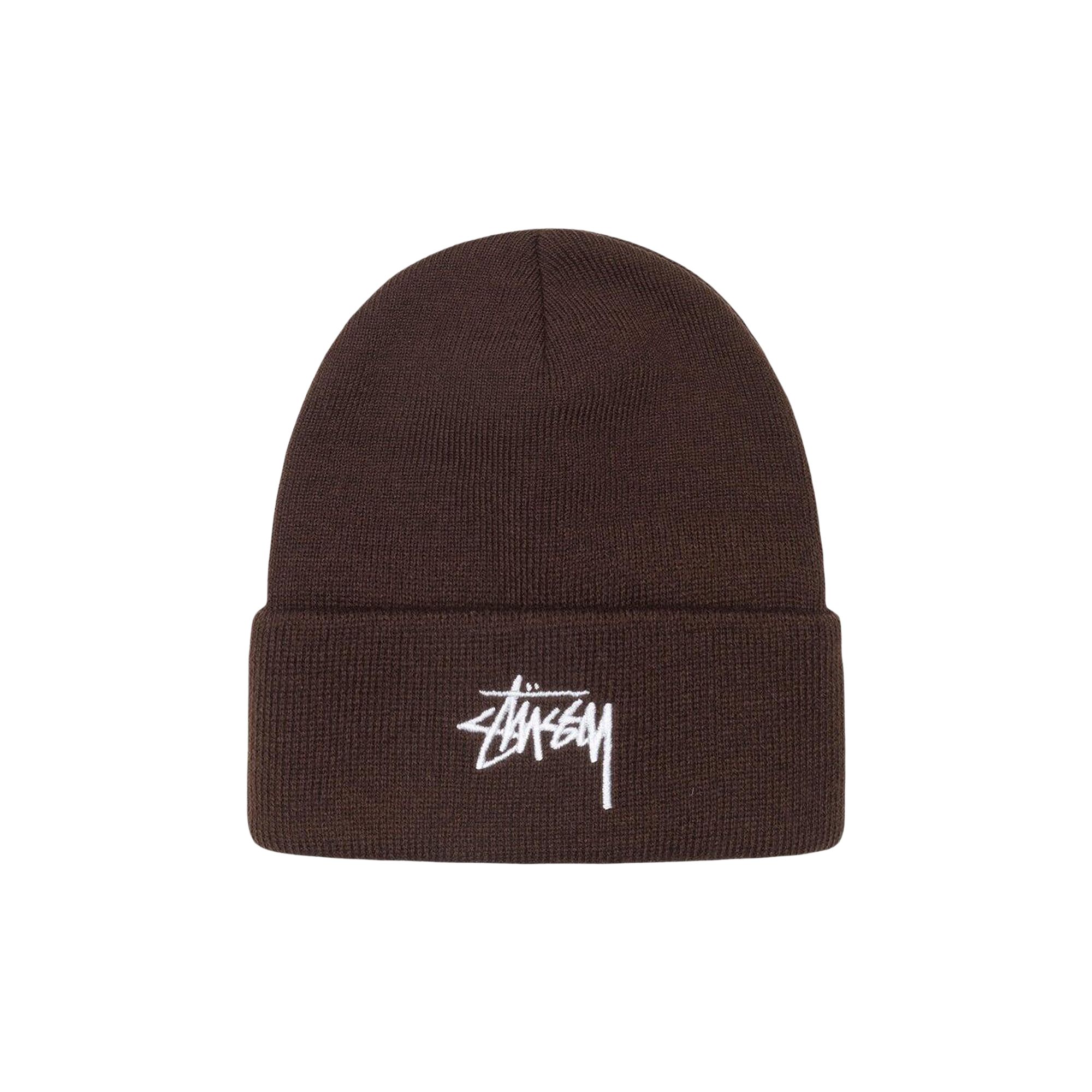 Pre-owned Stussy Stock Cuff Beanie 'cocoa' | Brown | Men's Size Onesize