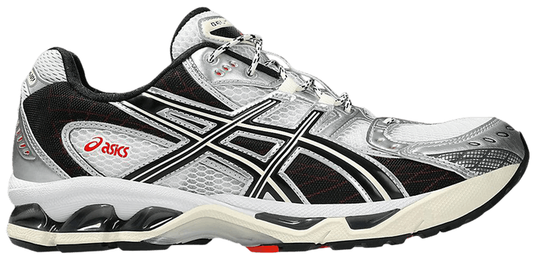 ASICS Gel Nimbus 101 White Black Silver