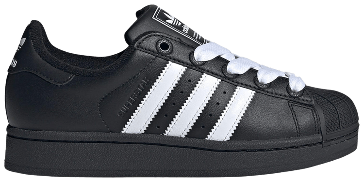 Adidas Superstar 2 J Core Black Cloud White