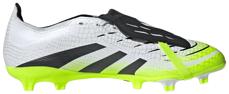 Adidas Predator League Foldover Tongue FG MG Cloud White Lucid Lemon