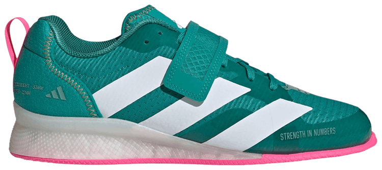 Adidas Adipower Weightlifting 3 Teal White Pink