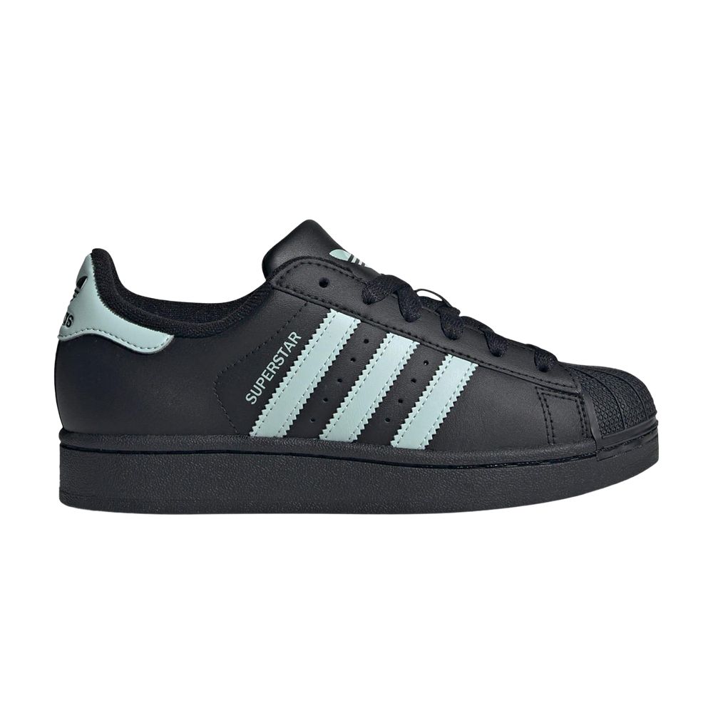 adidas Superstar 2 J 'Core Black Ash Green' | Kid's Size 4.5 - JQ0285