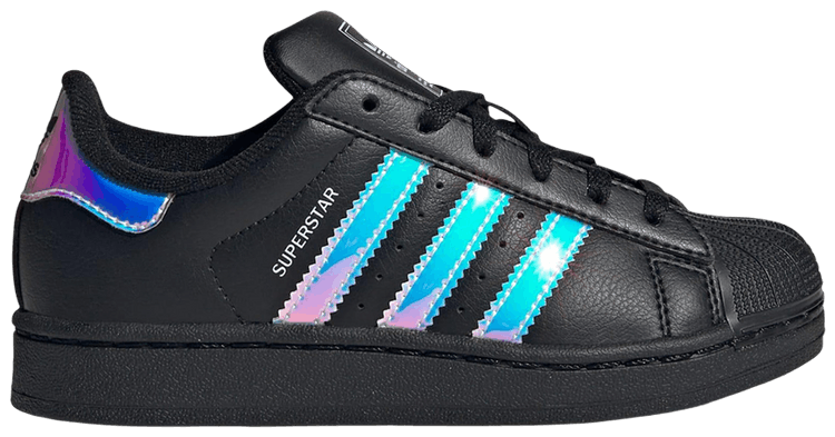 Adidas Superstar 2 K Core Black Halo Blue