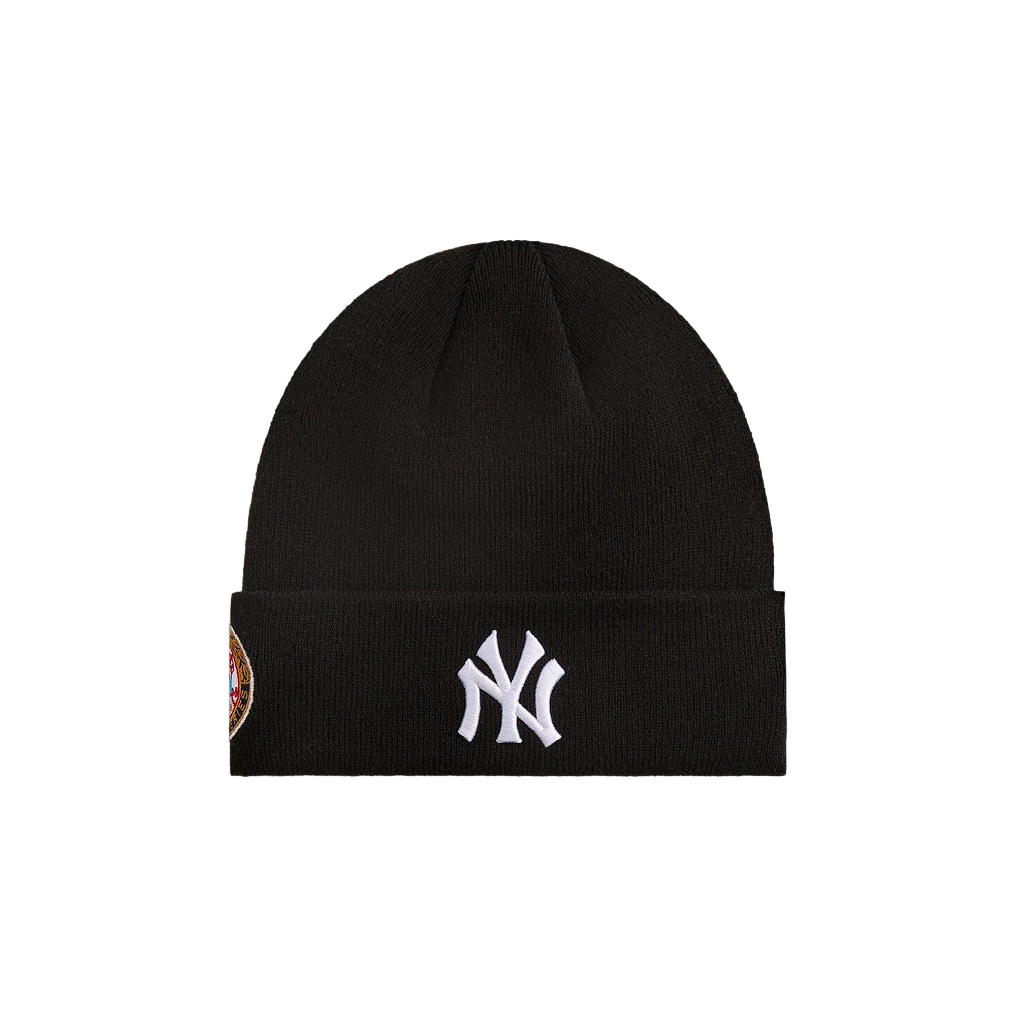 Pre-owned Kith X New Era For The New York Yankees Knit Beanie 'black' | Men's Size Onesize