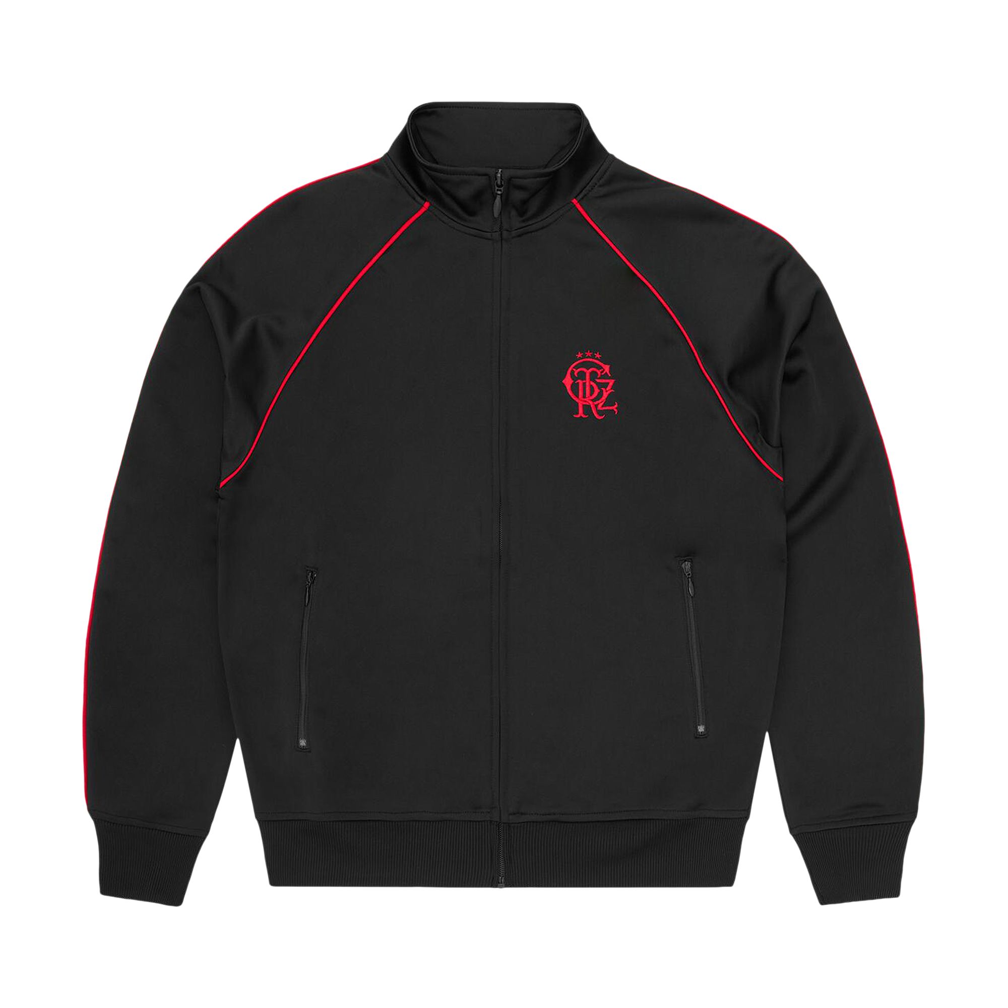 Pre-owned Corteiz 3 Star Crest Track Jacket 'black' | Men's Size M