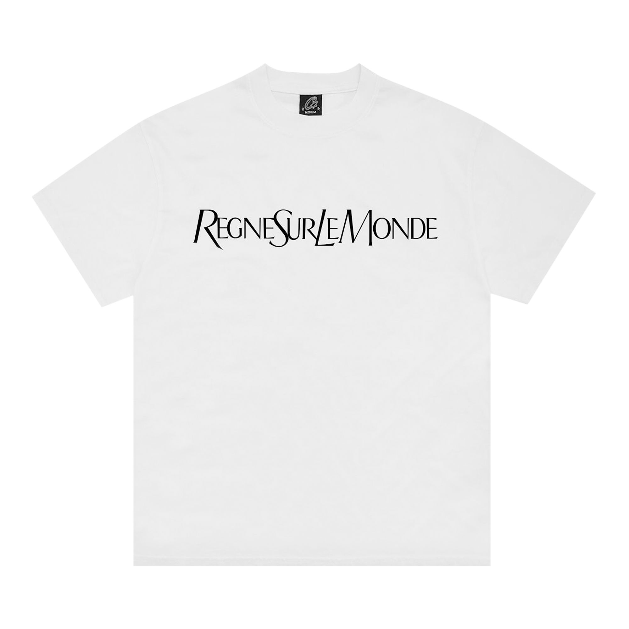 Pre-owned Corteiz Rslm Tee 'white' | Men's Size M