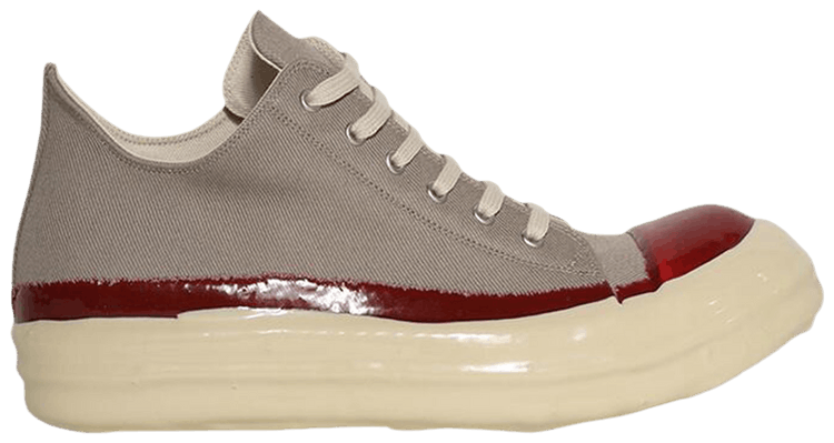Rick Owens Concordians DRKSHDW Sneaks Low Dirty Pearl Red