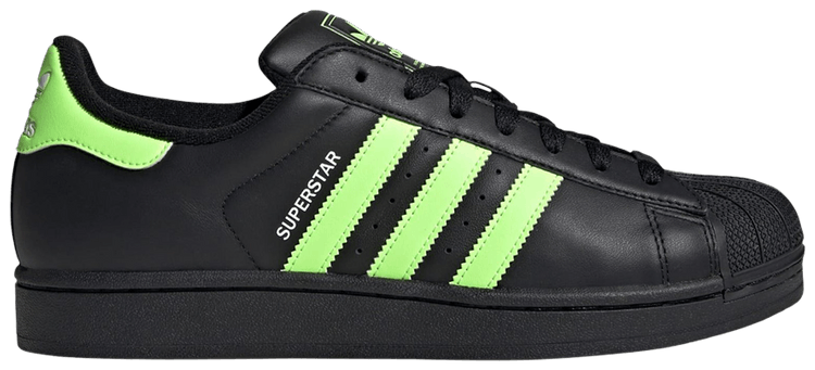 adidas Superstar 2 Core Black Signal Green