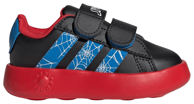 Marvel x adidas Grand Court I Spider Man   Black