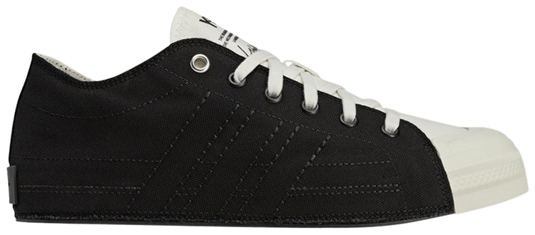 Adidas Y 3 Nizza Low Black White