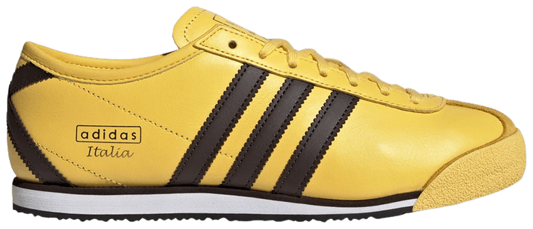 Adidas Italia 70s Spring Yellow Dark Brown