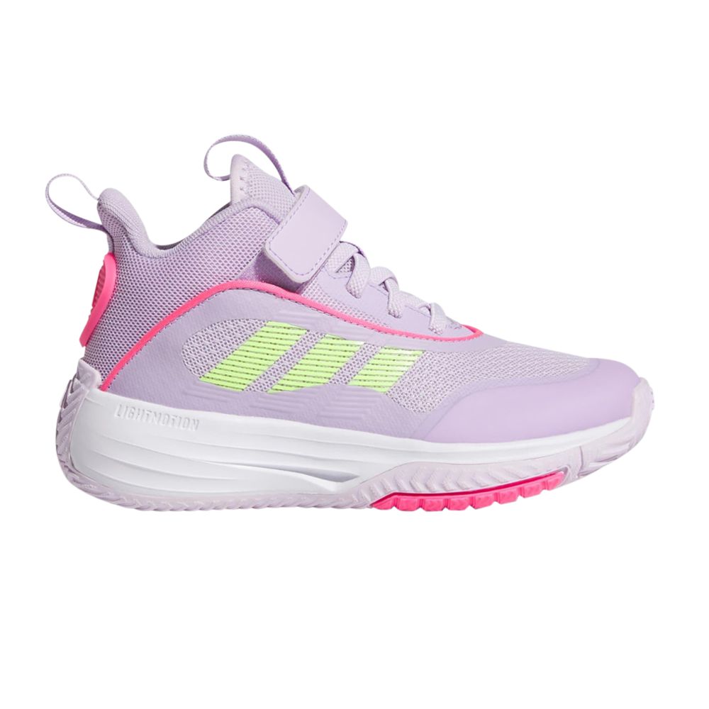 Adidas OwnTheGame 3.0 J 'Ice Lavender Lucid Lemon' | Pink | Kid's Size 6 - JR1449