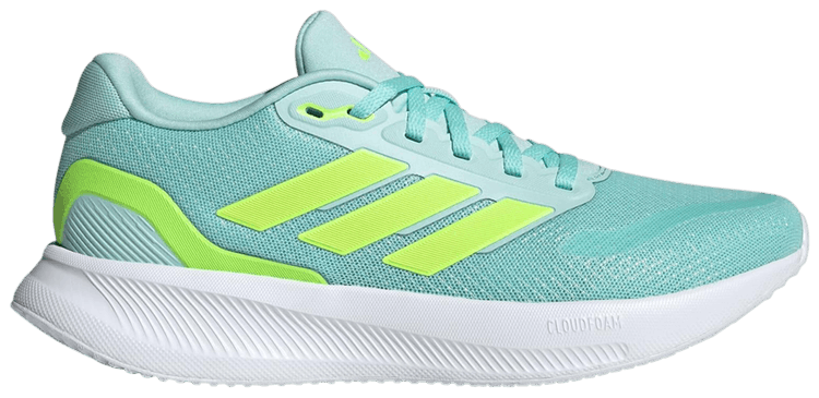 adidas Wmns Runfalcon 5 Flash Aqua Lucid Lemon