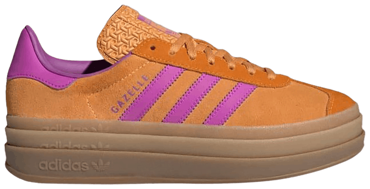 Adidas Wmns Gazelle Bold Flash Orange Purple Burst