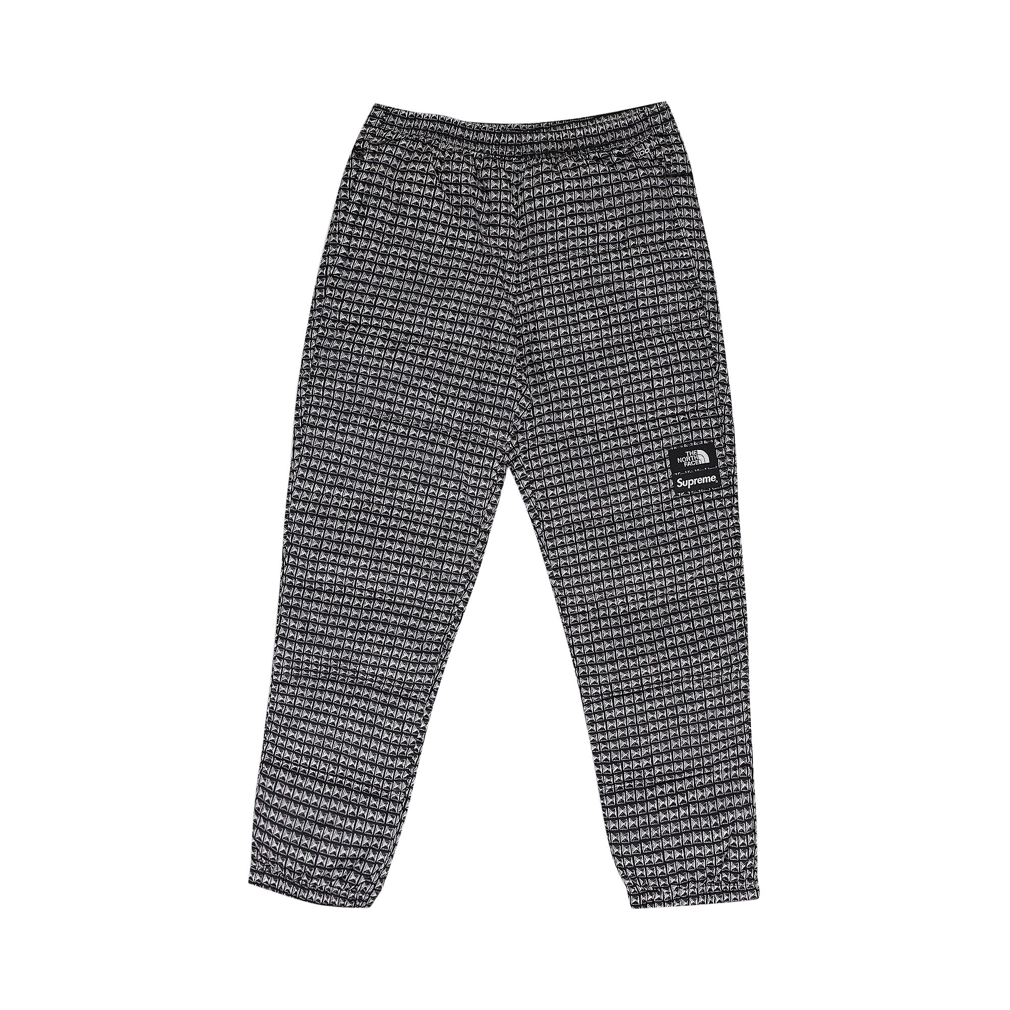Pre-owned Supreme X The North Face Studded Nuptse Pant 'black' | Men's Size L