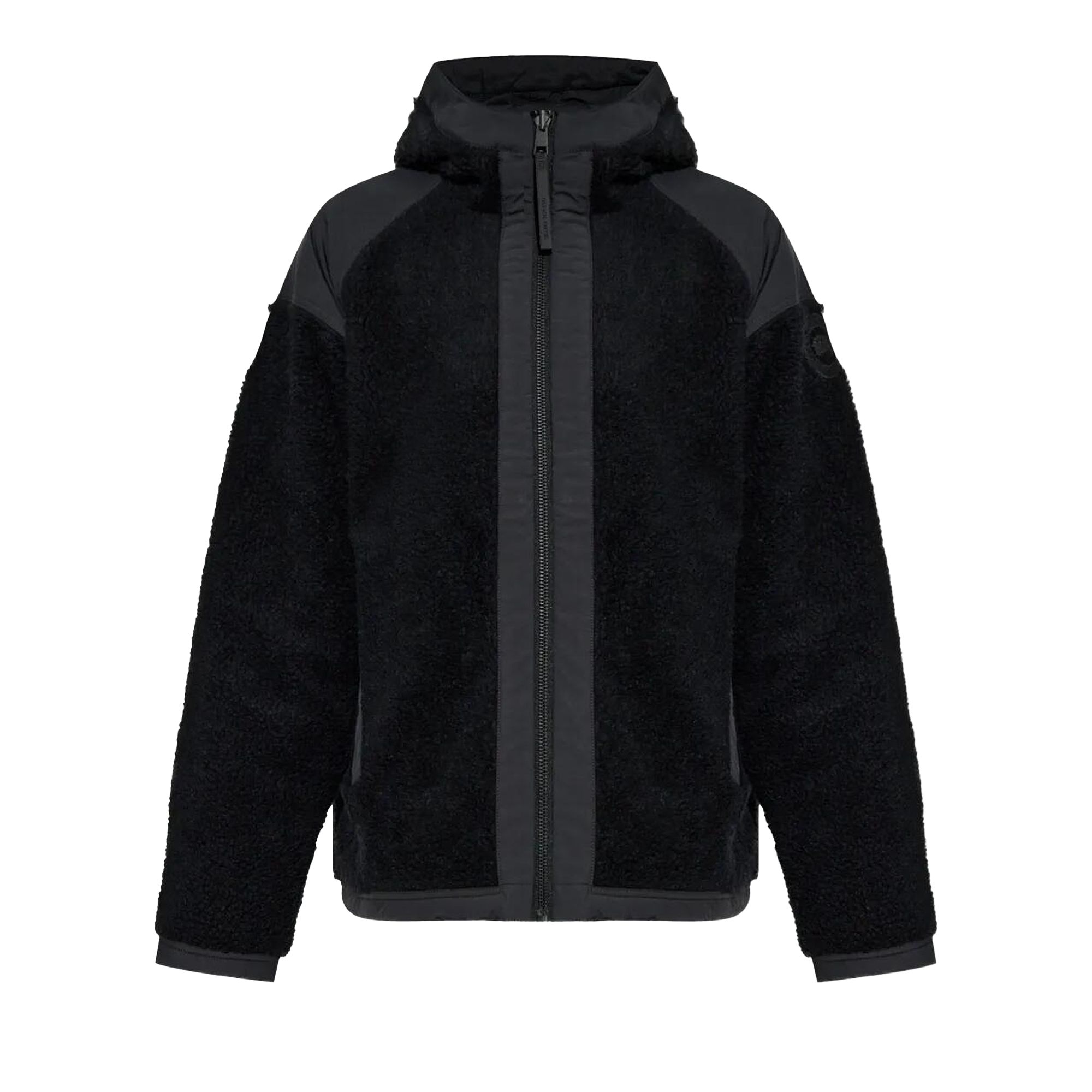 Pre-owned Canada Goose Alberni Reversible Fleece Bomber 'black/black' | Men's Size Xxl