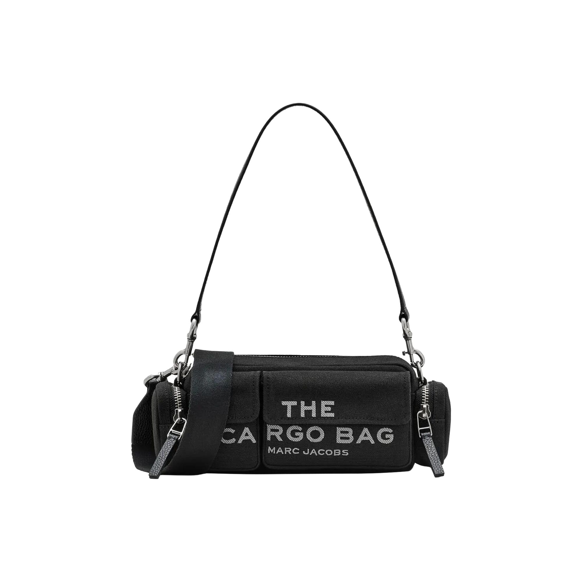 Pre-owned Marc Jacobs The Cargo Shoulder Canvas Bag 'black' | Women's Size Onesize
