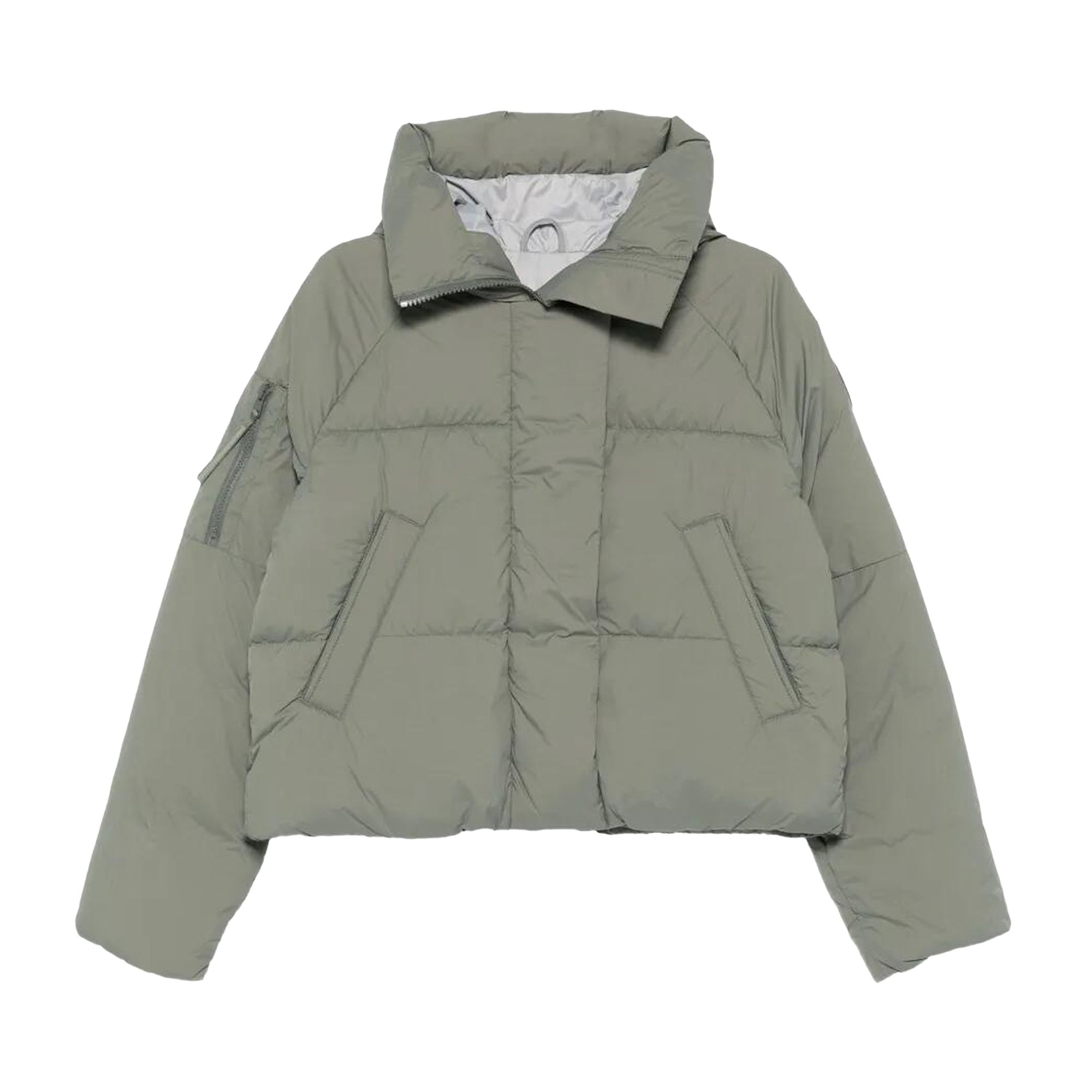 Pre-owned Canada Goose Chilliwack Puffer Coat 'sagebrush' | Green | Women's Size L