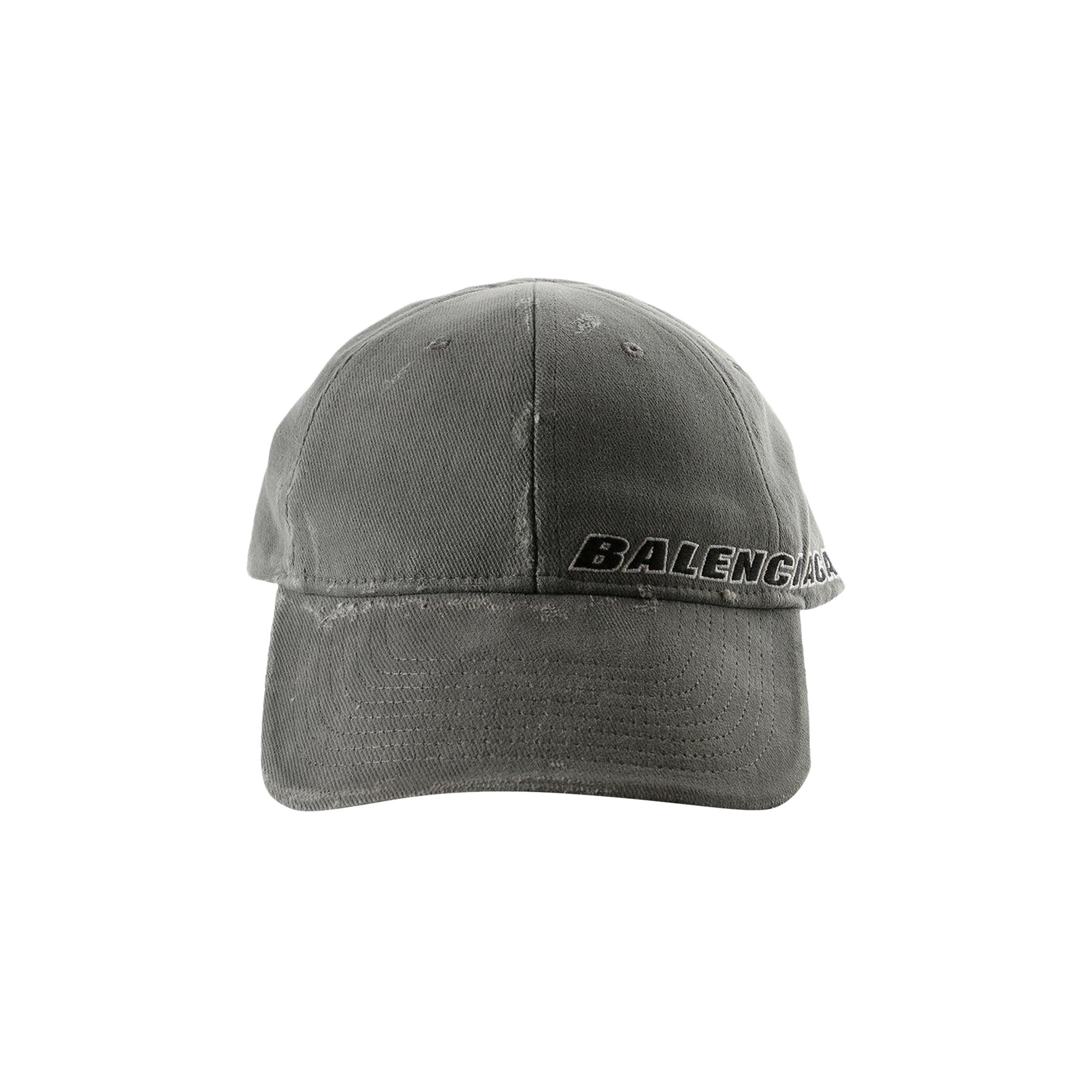 Pre-owned Balenciaga Cap 'dark Grey' | Men's Size M In Gray