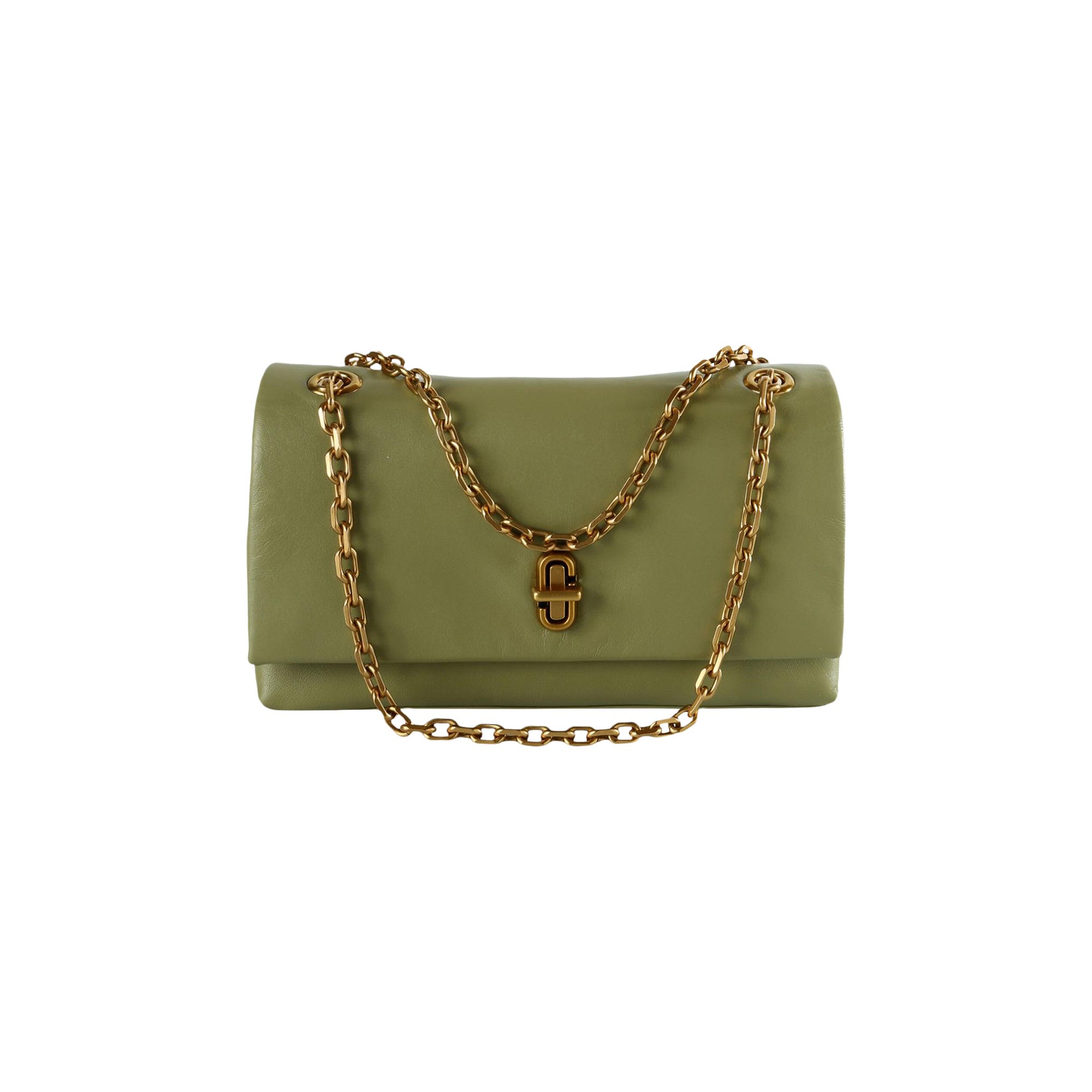 Pre-owned Marc Jacobs The Dual Chain Mini Bag 'reed' | Red | Women's Size Onesize