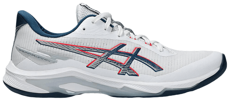 Asics Netburner Ballistic FF 4 White Mako Blue