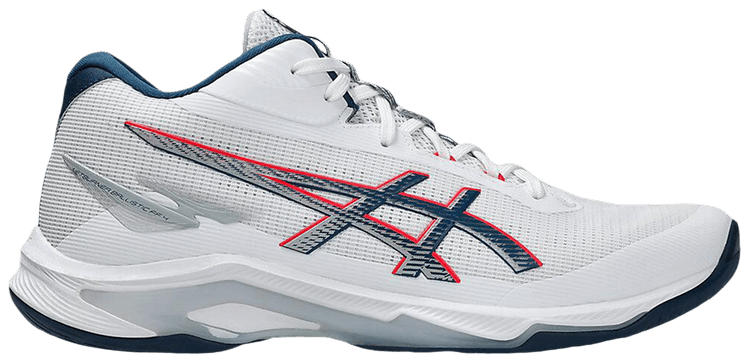 Asics Netburner Ballistic FF MT 4 White Mako Blue