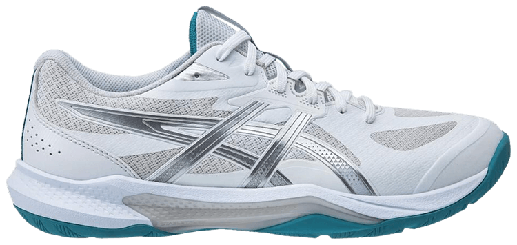 Asics Gel Tactic 13 Wide White Pure Silver Aqua