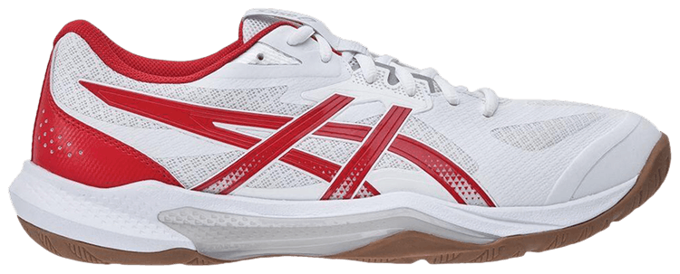 Asics Gel Tactic 13 Wide White Fiery Red