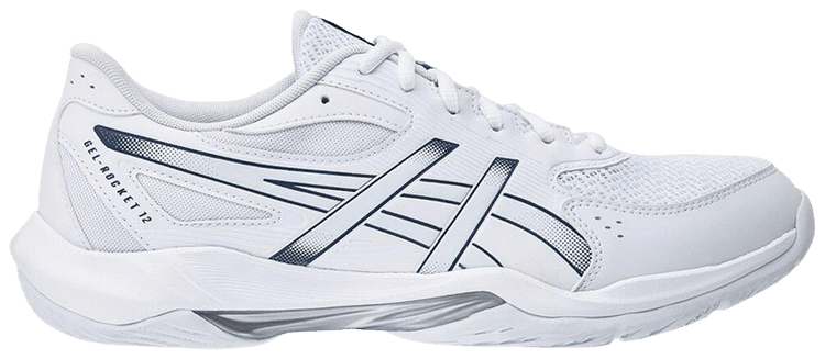 Asics Gel Rocket 12 Wide White Mako Blue