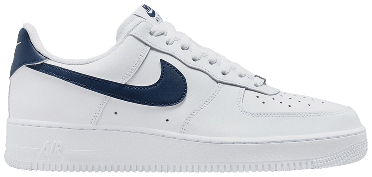 Nike Air Force 1 07 White Collegiate Navy