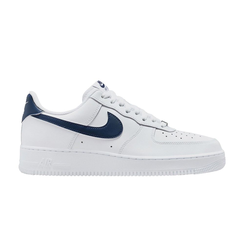Nike Air Force 1 '07 'White Collegiate Navy' | Men's Size 10.5 - FJ4146-119