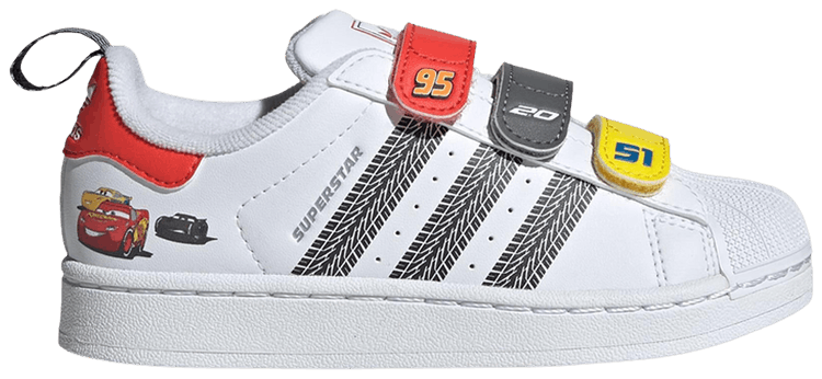 Cars x adidas Superstar II Comfort Closure K