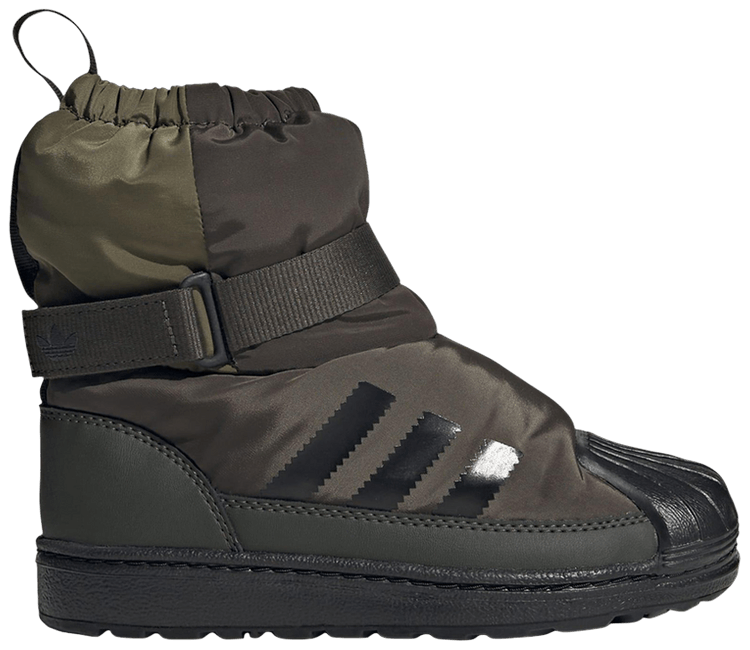 Adidas Superstar 360 Winterized Boot K  Shadow Olive Core Black