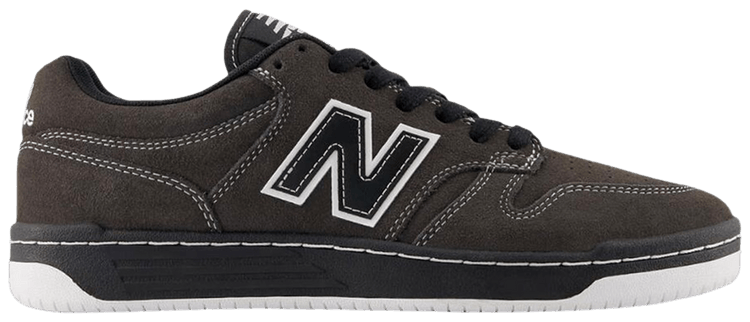 New Balance Numeric 480 Dark Grey Black Cement White